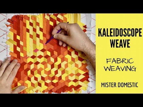 Видео: Kaleidoscope Weave — ткачество с использованием Mx Domestic
