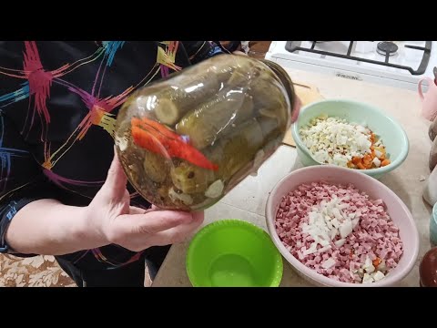 Видео: "Жизнь на пенсии".. Приготовила обед на все выходные 🥗🥧!!!