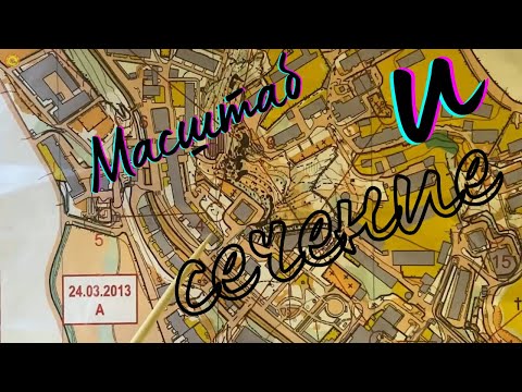 Видео: Ориентирование для начинающих  Масштаб и сечение
