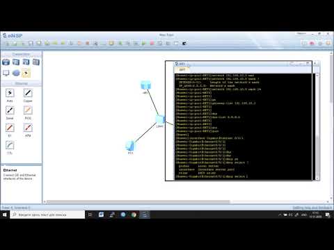 Видео: Настройка DHCP на оборудовании Huawei