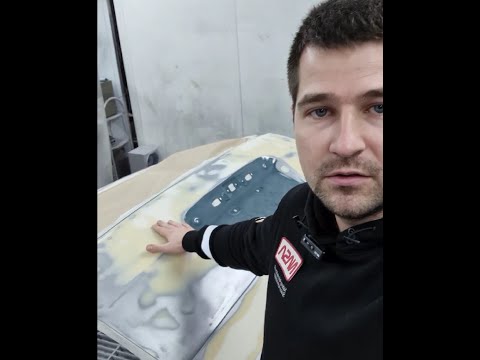 Видео: Подготовка рихтованной детали под покраску, без применения ручного рубанка! Все этапы!