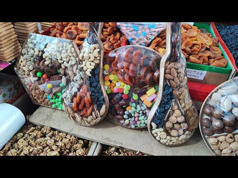 Видео: Ошский рынок/ Бишкек /много товаров нужных и не очень/