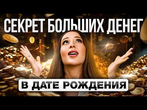 Видео: Как стать МИЛЛИОНЕРОМ по дате рождения? Цифровой психолог про самые денежные числа
