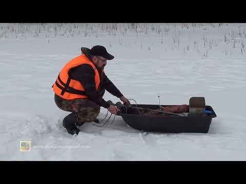 Видео: Сани-волокуши - незаменимая вещь для зимней рыбалки / Честный обзор