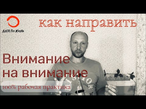 Видео: Эта практика поможет Пробуждению. Направляем ВНИМАНИЕ НА ВНИМАНИЕ.
