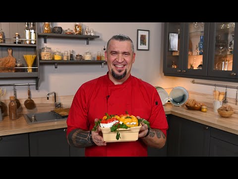 Видео: Фаршированные перцы с булгуром. Салат с булгуром и печеными перцами