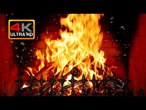 Видео: 🔥 Зимний вечерний камин 4K (12 часов) — уютные потрескивающие звуки костра и расслабляющая атмосфе..