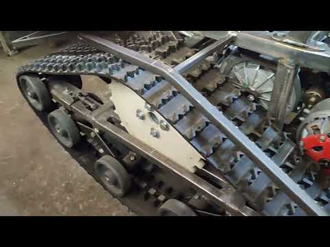 Видео: Гусеничный вездеход-трактор для дома и отдыха.