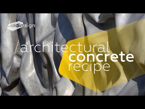 Видео: Пошаговый рецепт архитектурного бетона | architectural concrete recipe