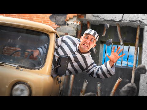 Видео: Сбежать из ТЮРЬМЫ на БУХАНКЕ по Бездорожью!