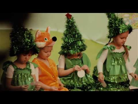 Видео: Лесная школа. Сценка на английском языке