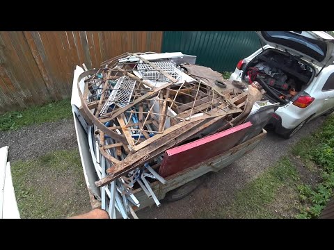 Видео: СДАЛИ ТОННУ МЕТАЛЛОЛОМА! ЗАРАБОТОК НА БЕСПЛАТНЫХ ОБЪЯВЛЕНИЯХ АВИТО!