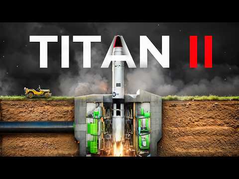 Видео: Внутри ядерной ракетной шахты | МБР «Титан II»