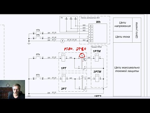 Видео: Схема РЗА силового трансформатора