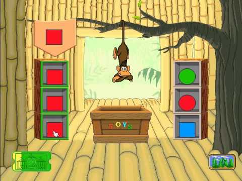 Видео: Reader Rabbit Preschool - Часть 8: Shape Shack (Билет 2)