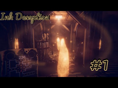Видео: БЕНДИ ПОПАЛ В DARK DECEPTION?! Ink Deception 1 Глава Прохождение #1