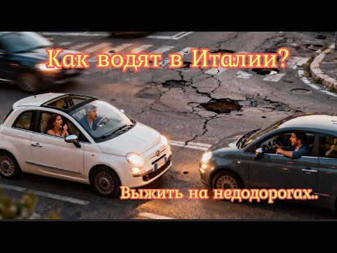 Видео: Бешенные итальянцы на дорогах