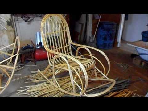 Видео: мелкое призводство плетёной мебели