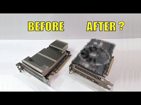 Видео: Эксперименты с охлаждением Vega56 Nano