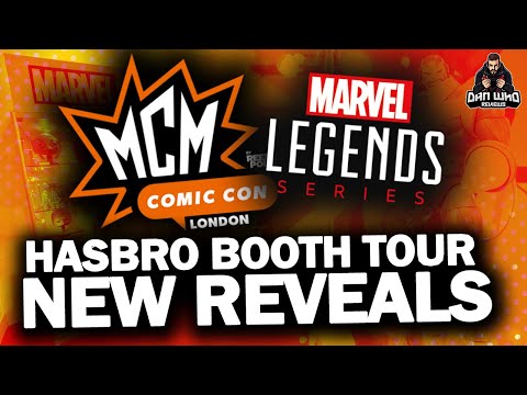 Видео: НОВЫЕ ПРЕЗЕНТАЦИИ НА СТЕНДЕ MARVEL LEGENDS ТУР MCM COMIC CON LONDON 2025