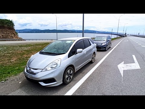 Видео: Перегон Владивосток -Ачинск на  Honda Fit shuttle и Honda freed spike. part 3.