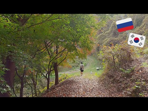 Видео: Осенняя Корея: в центре города и на природе. Катя и Кюдэ/Пусан/Южная Корея