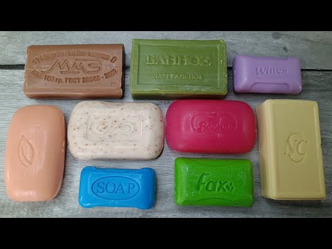 Видео: Soap Cutting🧼ASMR🔪Резка сухого мыла 94