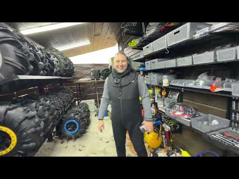 Видео: Stels Guepard какие колеса все же лучшие ? В гостях у сумасшедшего квадроциклиста 🤣