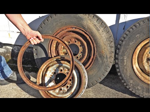 Видео: Демонтаж и повторный монтаж колес с разъемным ободом