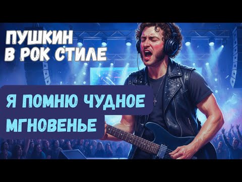 Видео: Пушкин [Рок стиль]: Я помню чудное мгновенье.