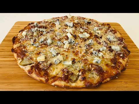 Видео: ВКУСНЕЙШИЙ РЕЦПТ ПИЦЦЫ С ГРУШЕЙ И СЫРОМ ГОРГОНЗОЛА С ТЕСТОМ НА ЗАКВАСКЕ❤️