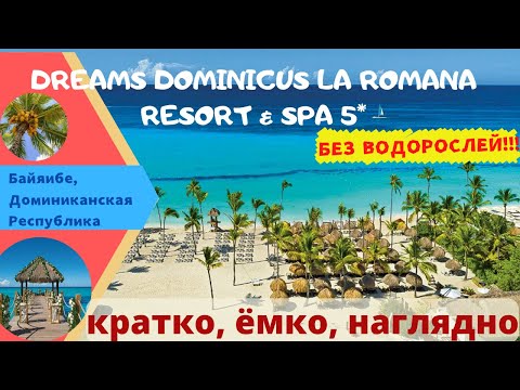 Видео: DREAMS DOMINICUS LA ROMANA 5* ОБЗОР ДОМИНИКАНА лучший пляж БАЙЯИБЕ. БЕЗ ВОДОРОСЛЕЙ!!! Карибское море