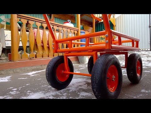 Видео: Обзор Умной тележки Муравей с поворотной осью // Universal trolley with rotary axis