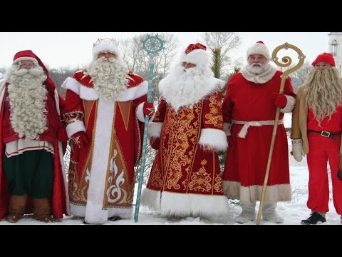 Видео: Дед МОРОЗЫ в разных СТРАНАХ МИРА!