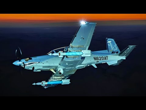 Видео: AT-6 Wolverine: НОВАЯ УГРОЗА ДЛЯ ДРОНОВ от Textron!