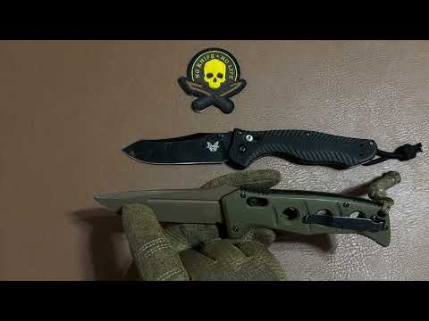 Видео: Хто "тактикульніший":  Benchmade Adamas чи  Benchmade Contego? А є альтернатива?