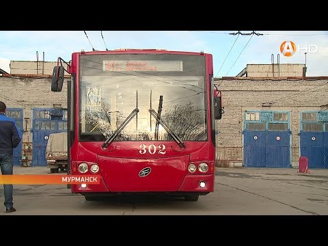 Видео: Новые водители и новые троллейбусы выходят на дороги Мурманска