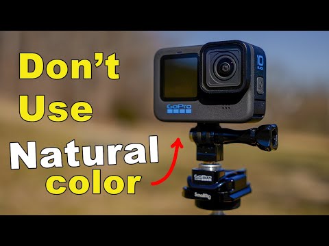 Видео: Вот почему НИКОГДА не используйте ЕСТЕСТВЕННЫЕ цвета в GOPRO Hero 10 Black!!