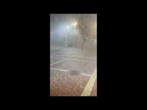 Видео: Град в Израиле.  14.11.2025