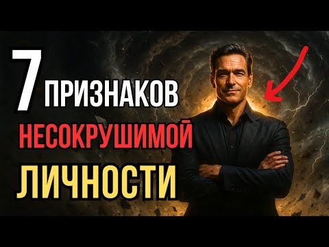 Видео: Эти 7 КАЧЕСТВ делают человека непобедимым | как стать психологически сильным