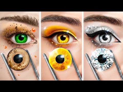 Видео: Преображение одного цвета челлендж! Бедная vs богатая vs ультра богатая