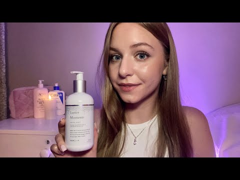 Видео: АСМР Забота перед сном 🌌💖 Уход за кожей и Массаж. Тихий голос | ASMR Nighttime Skincare & Massage