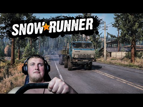 Видео: Прямой эфир SnowRunner 16 сезон Вашингтон добро пожаловать