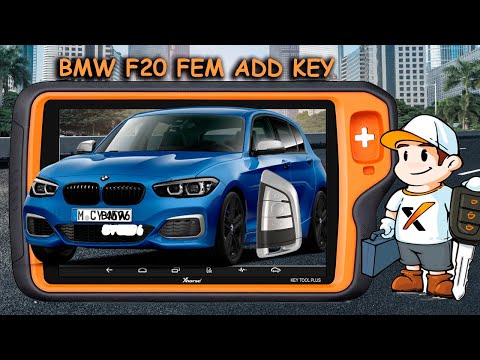 Видео: BMW F20 F21 Add Key программирование ключа программатор VVDI Xhorse key tool Plus FEM programming