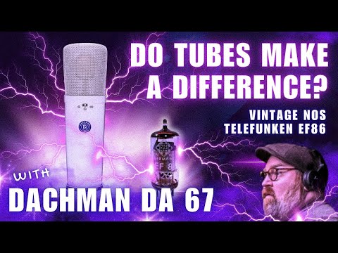 Видео: Dachman DA 67 - Замена трубки NOS Telefunken EF86