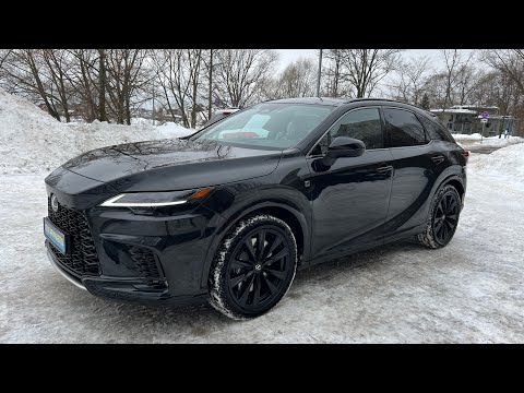 Видео: Новый Lexus RX 500h 2.4t - 371лс, максималка, цена 11.500.000 рублей.