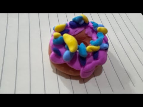 Видео: МК по лепке 🍩 пончика