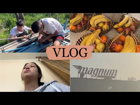 Видео: ҚОНАҚ КҮТУ | МАГНУМ 🛍️| ҚАЗАҚША ВЛОГ✨
