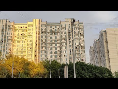 Видео: Серия П-44! Лифты (КМЗ-2012 г.в), город Москва, (Раменки), Раменки 6к2 подъезд 5, проект: П-44