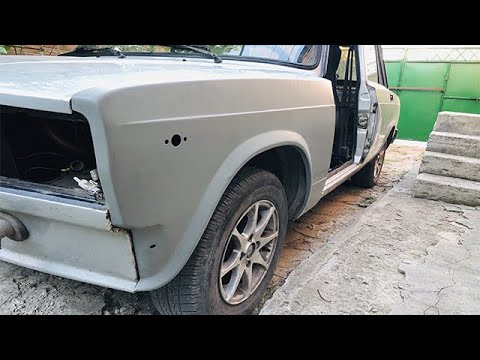 Видео: Как снять крыло на ВАЗ 2107, 2105 (классика)